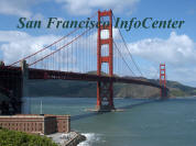 Tiny banner of the Golden Gate Bridge San Francisco